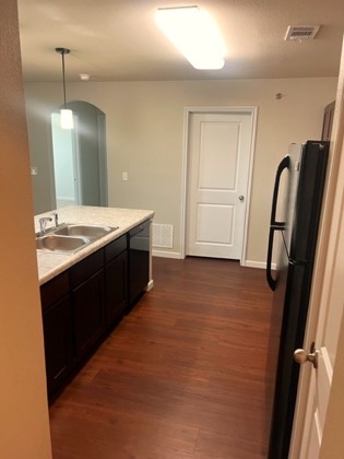 Kitchen and dining area
